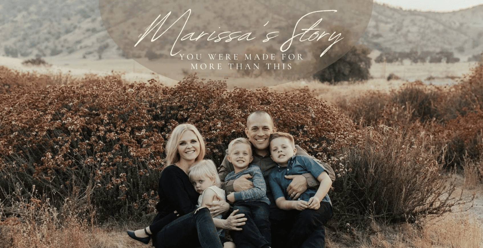 You were made for more than this, Marissa’s story